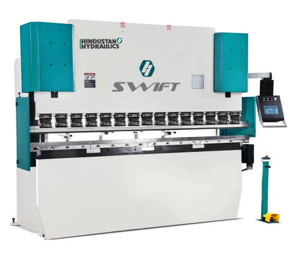 Hindustan Hydraulics - Best CNC Hydraulic Press Brake Machine Manufacturers in India (Swift Series)