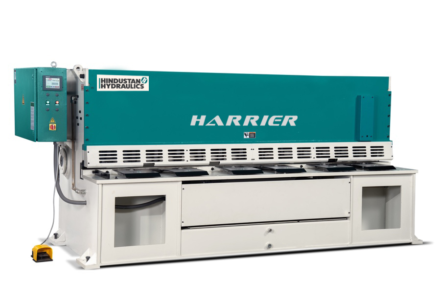 Hindustan Hydraulics - Heavy Duty NC Hydraulic Shearing Machine Manufacturers in India (Harrier Series)